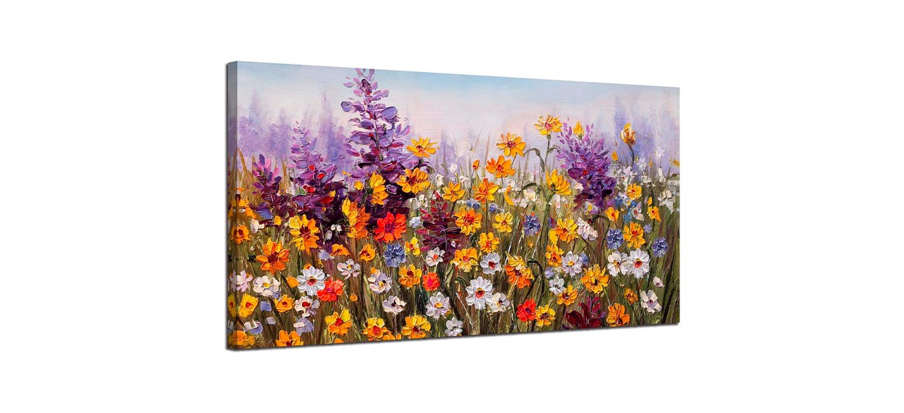 Best Ardemy Flowers Wall Art Canvas