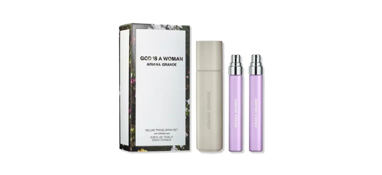 Best Ariana Grande God Is A Woman Deluxe Travel Set Best Ariana Grande God Is A Woman Deluxe Travel Set