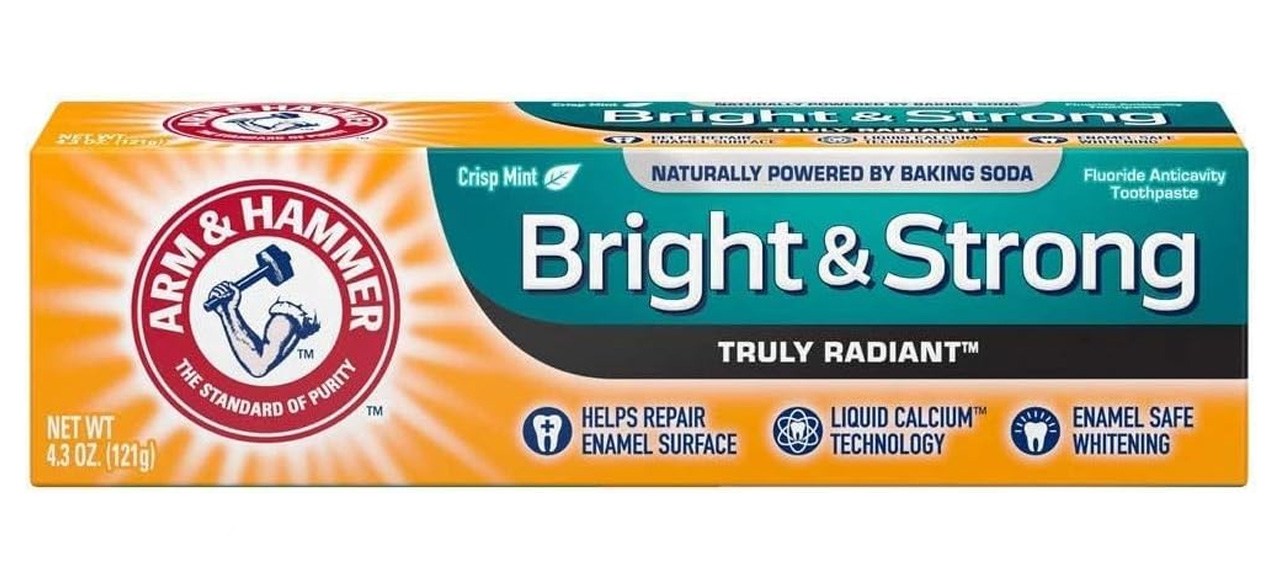 Arm & Hammer Truly Radiant Whitening & Enamel Strengthening Fluoride Toothpaste