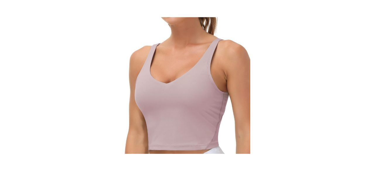 The Gym People Women's Longline Sports Bra 