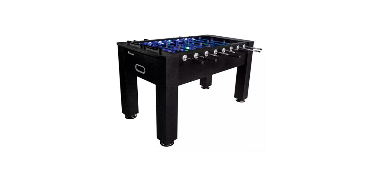 Best Atomic 55-inch Cobalt LED Foosball Table