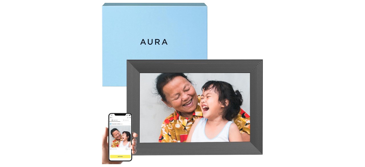 Aura Carver Wi-Fi Digital Picture Frame