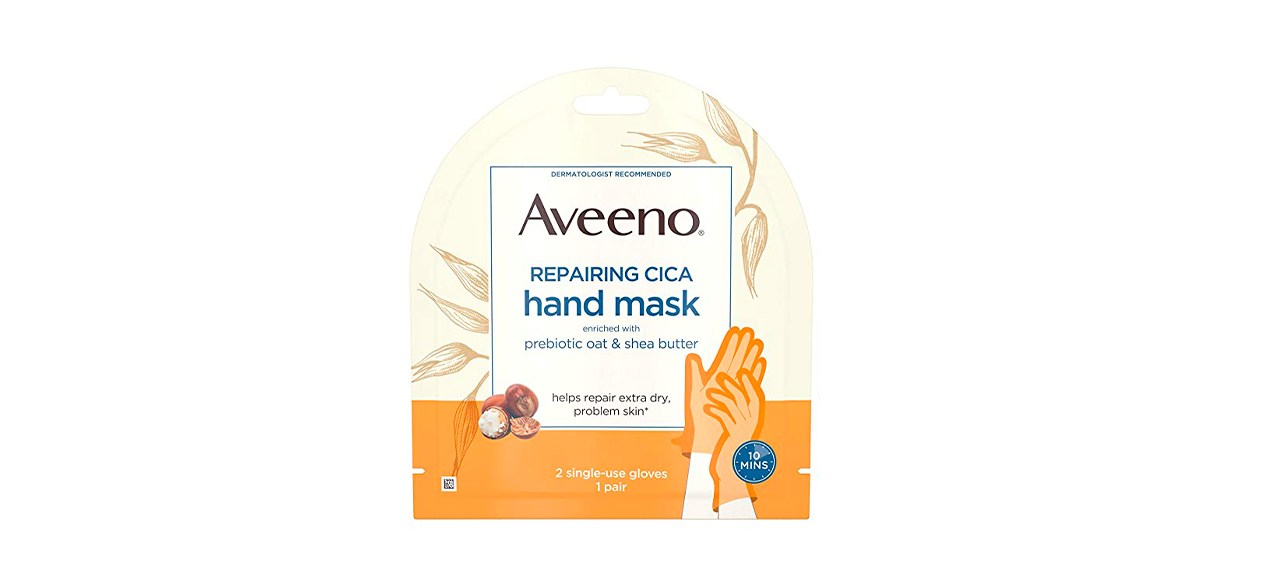 Best Aveeno Repairing Cica Hand Mask with Prebiotic Oat and Shea Butter