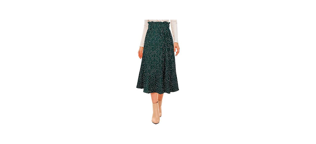 Best Azue Midi Skirt