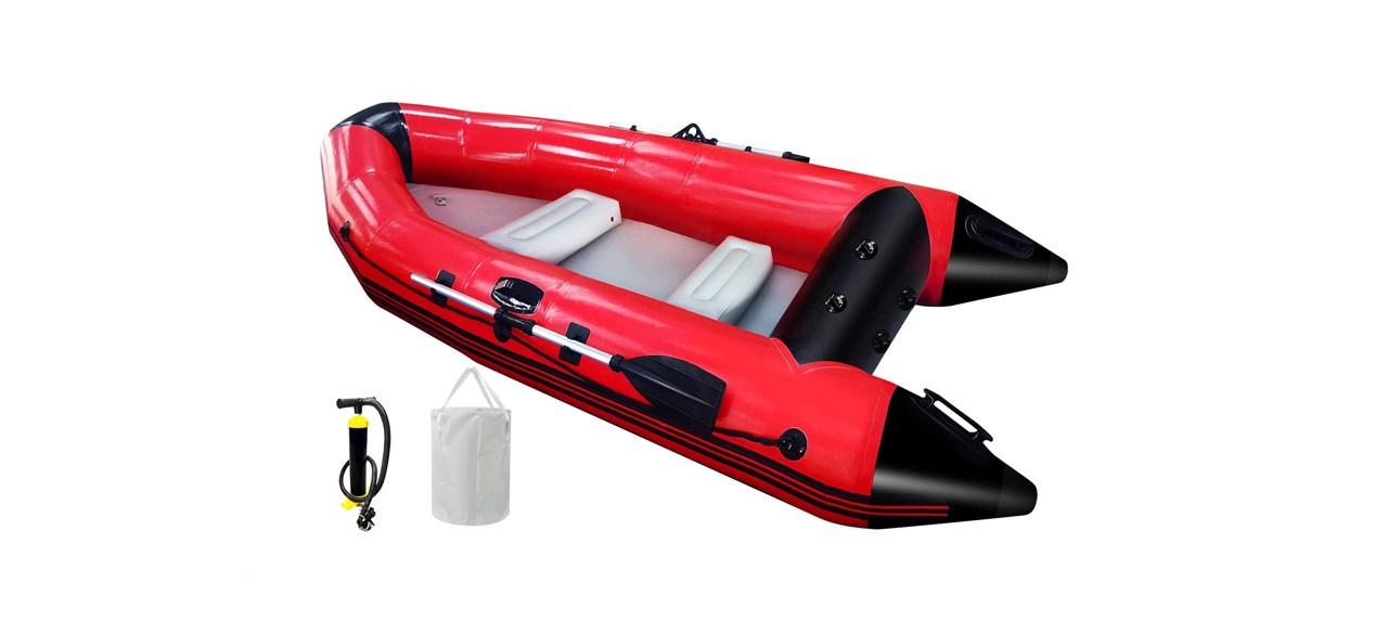 best AZXRHWYGS 10 Foot Inflatable Dinghy Boat