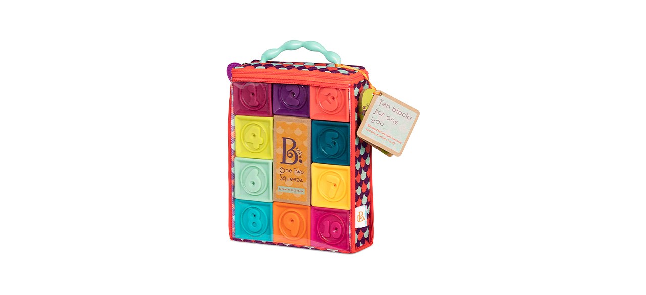 Best B. Toys One Two Squeeze Blocks