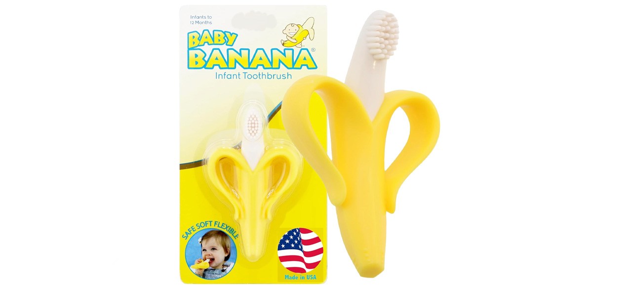 Baby Banana Bendable Training Toothbrush