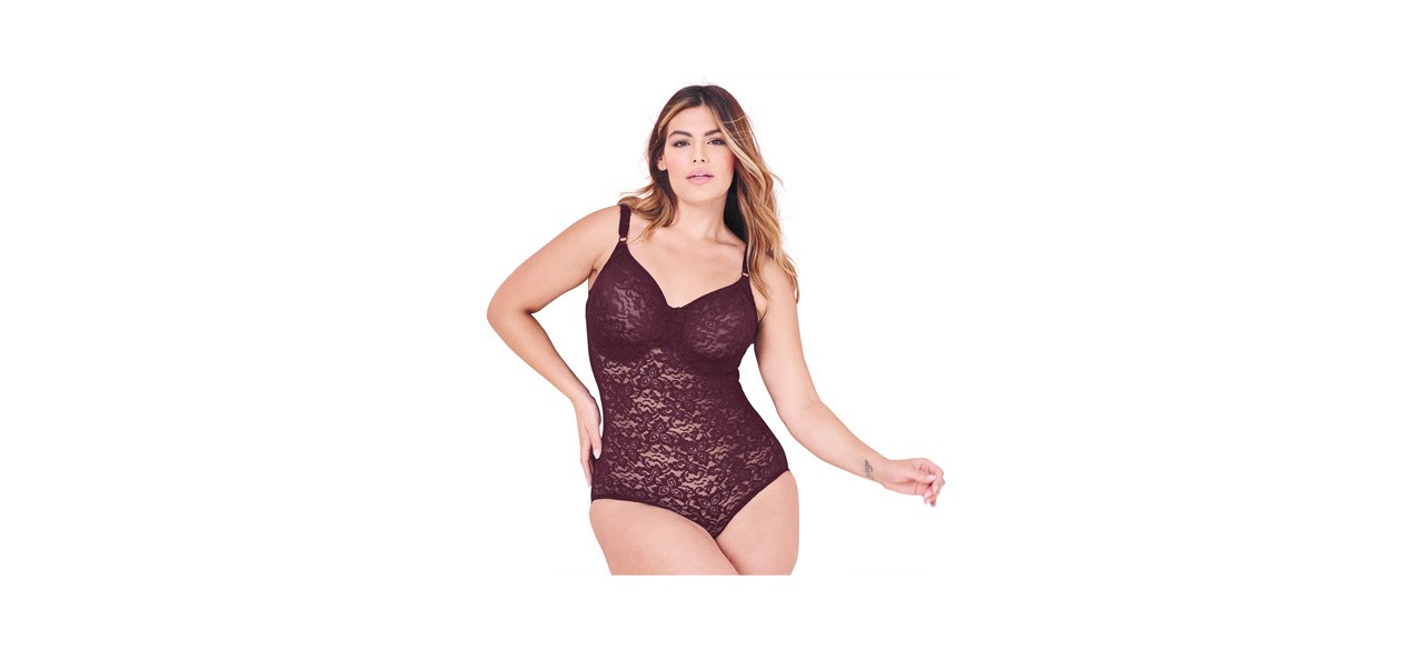 Lanina Body Shaper With Firm Control Bodysuit Shapewear Wholebody Slimmer