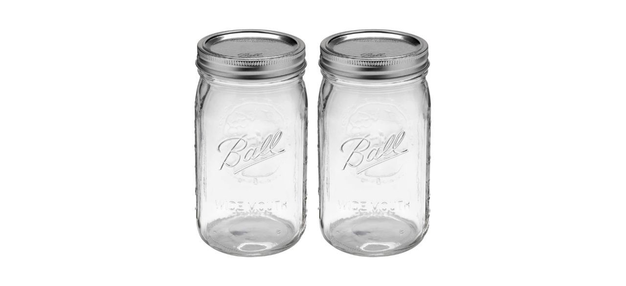 Best Ball Wide Mouth Quart Mason Jars