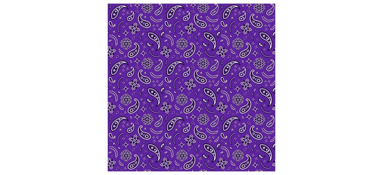 Bandana.com All-Over Paisley Bandanas