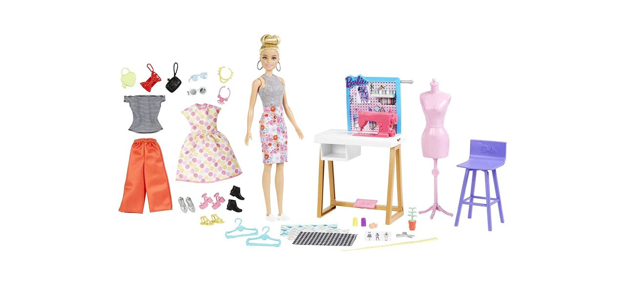 best Barbie Fashion Designer Studio Set