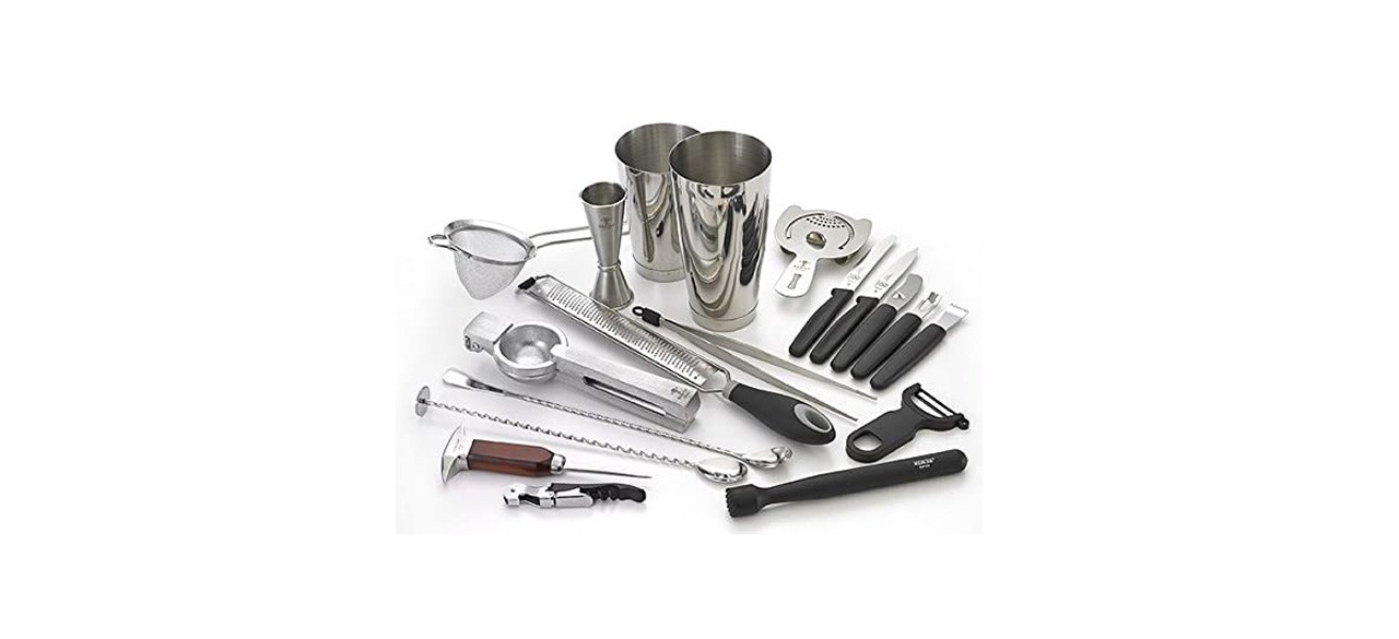 Best Barfly 12-piece Deluxe Stainless Steel Cocktail Set