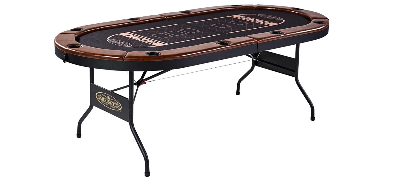 Barrington Billiards Charleston Texas Hold'em Table