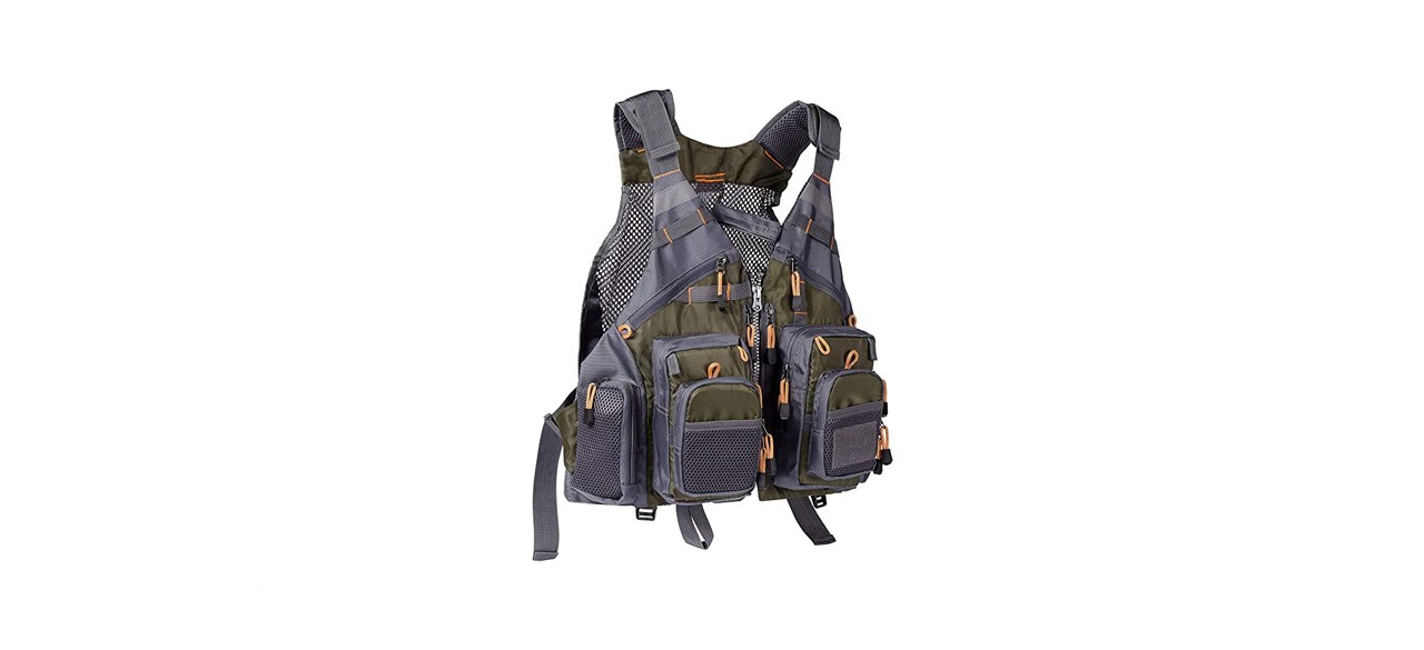 best BASSDASH Strap Fishing Adjustable Vest