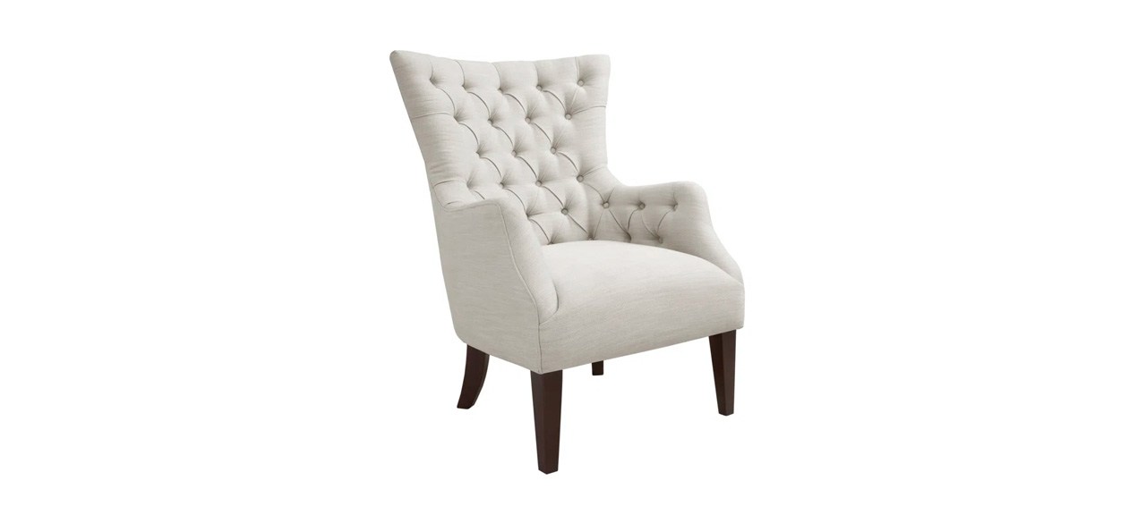 Best Birch Lane Button Tufted Wingback Accent Chair