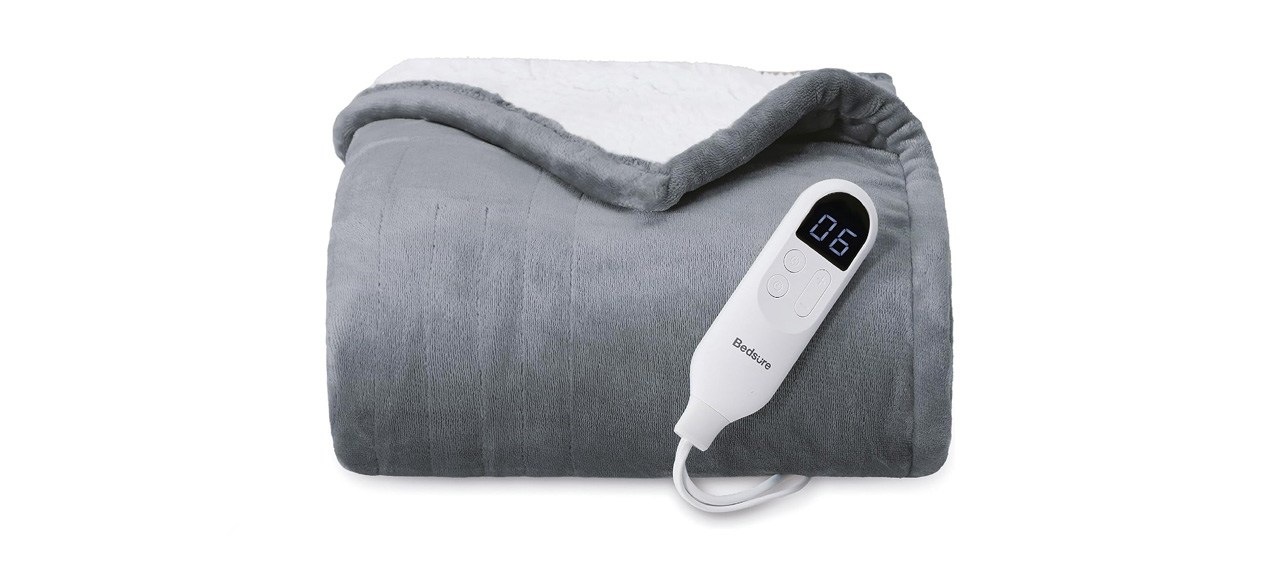 Bedsure Heated Blanket Electric Throw 