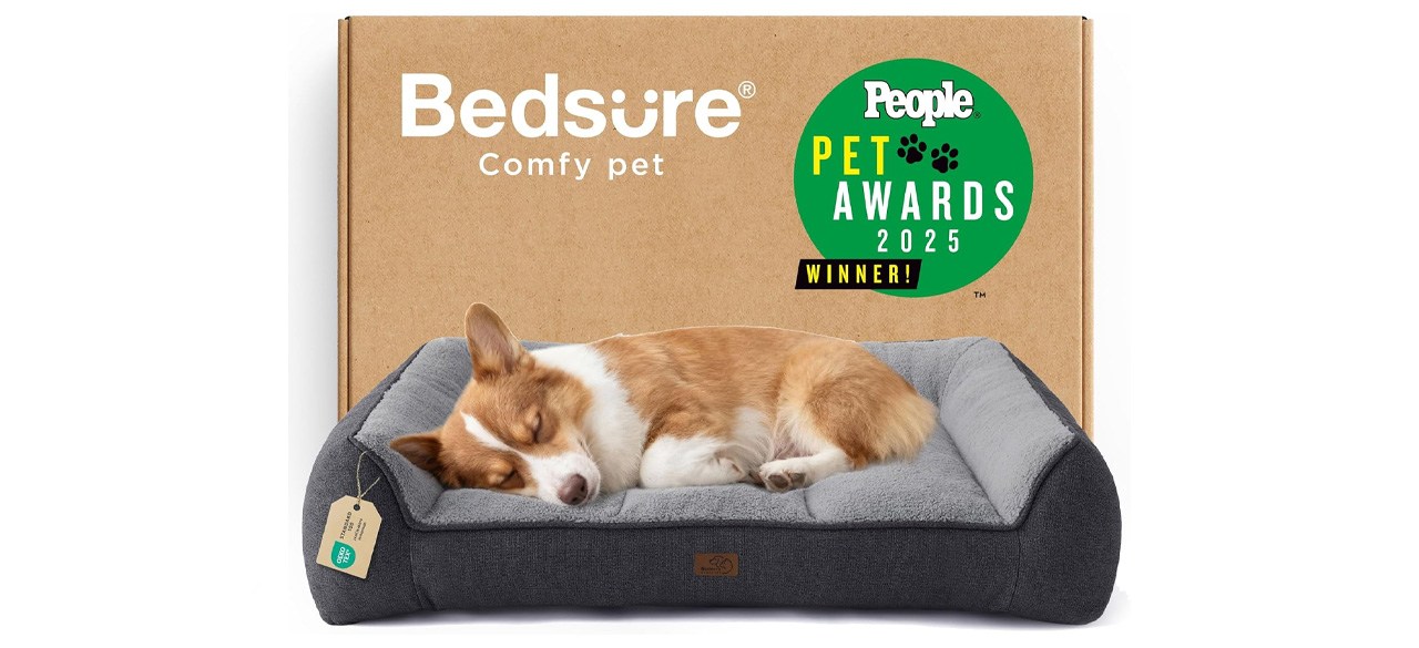 Bedsure SupportMax Extra-Thick Orthopedic Dog Bed