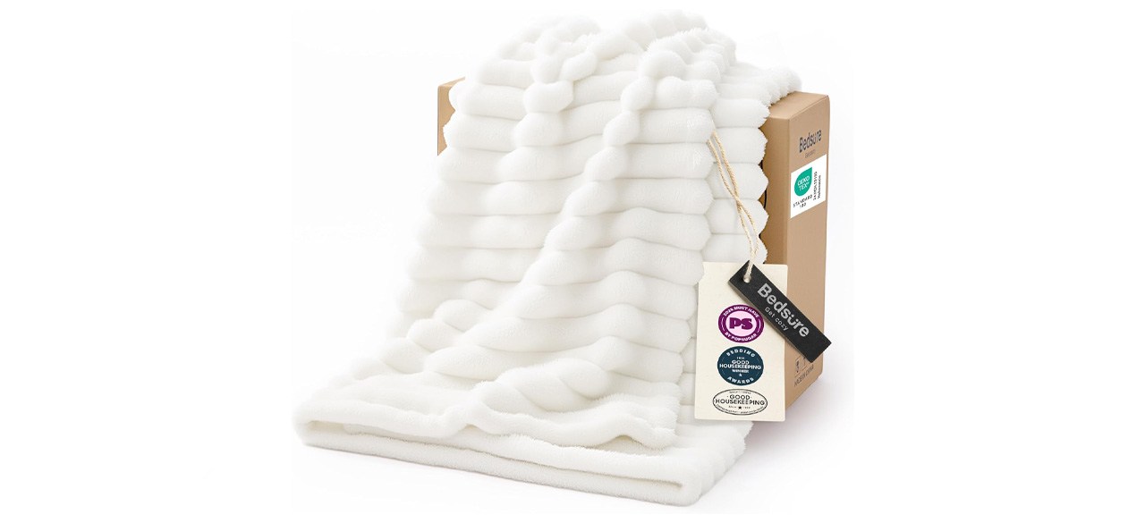 Bedsure Textured Throw Blanket