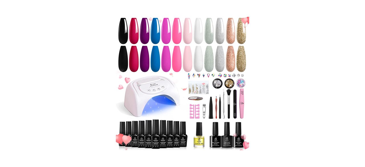 Best Beetles 12 Colors Gel Nail Polish Starter Kit