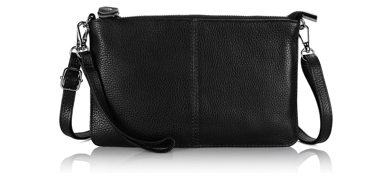 Befen Leather Wristlet Clutch