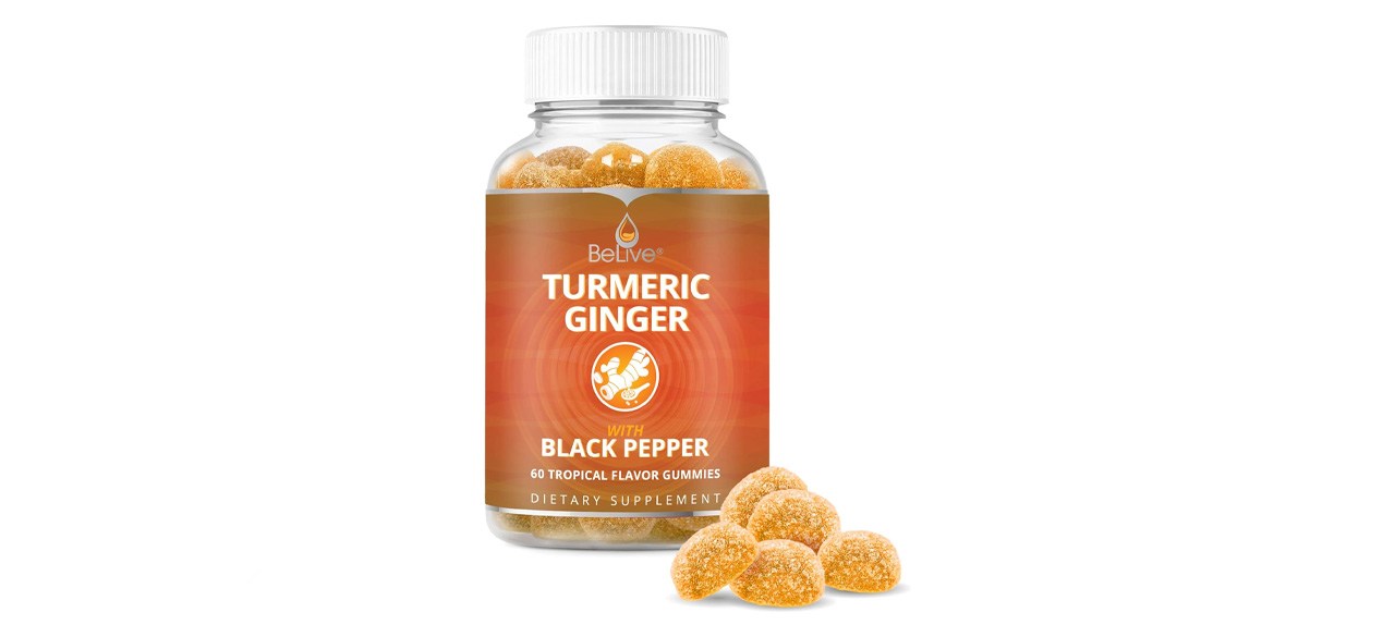 BeLive Turmeric Curcumin With Black Pepper and Ginger Gummies