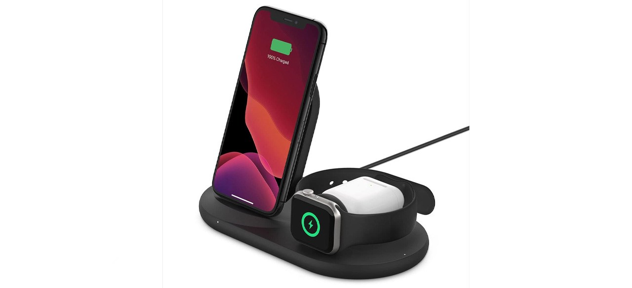 Carregador sem fio 3 em 1 Belkin