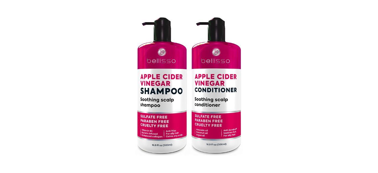 Best Bellisso Apple Cider Vinegar Shampoo and Conditioner Set