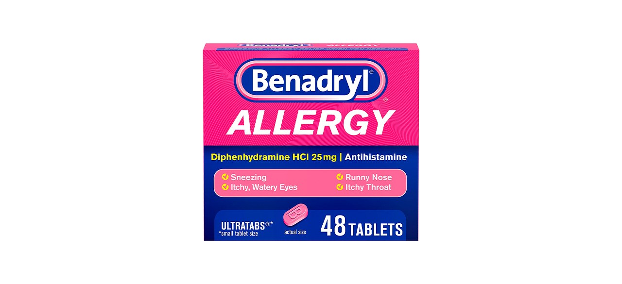 Best Benadryl Ultratabs Antihistamine Allergy Medicine