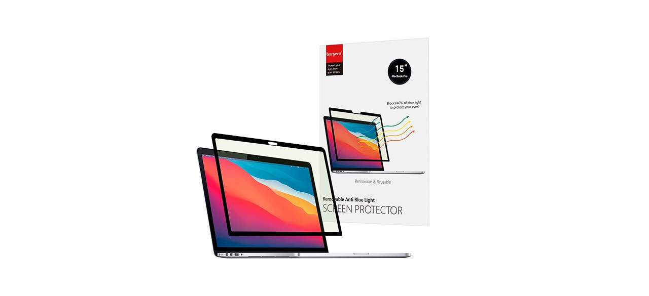 Best Bersem Screen Protector Compatible with MacBook Pro 15-Inch