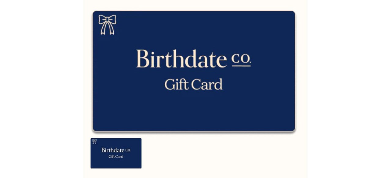 Best Birthdate Gift Card