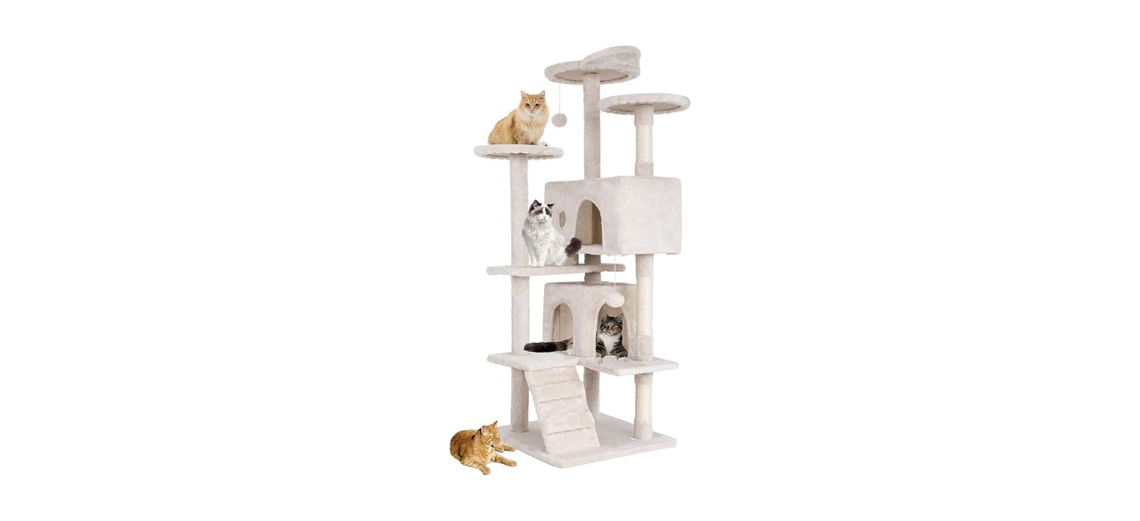 best BestPet 54-Inch Cat Tree Tower