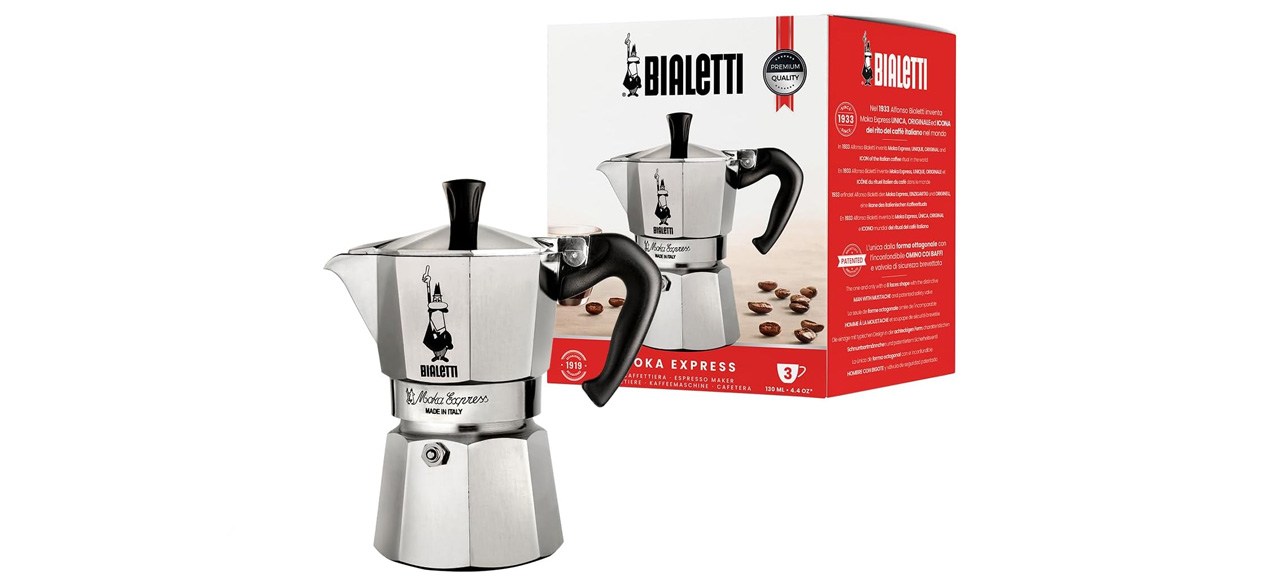 Bialetti Moka Express Stovetop Coffee Maker