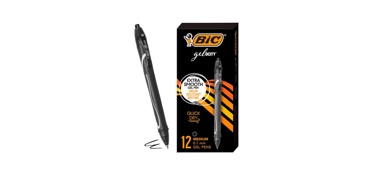 Best Bic Gel-ocity Quick Dry Black Gel Pens