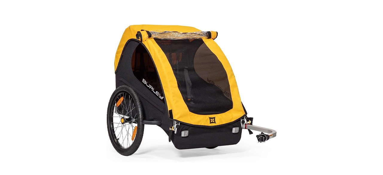 Burley Bee Kids’ Bike Trailer on white background