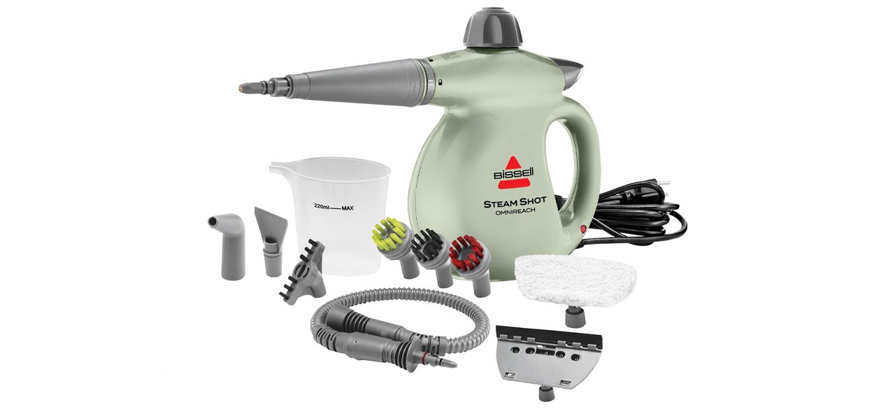 BISSELL Steam Shot OmniReach Handheld Portable Steam Cleaner