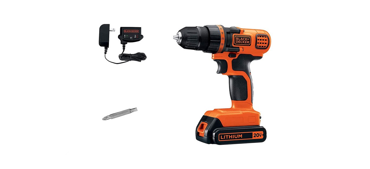 best Black+Decker 20V Max Cordless Drill-Driver