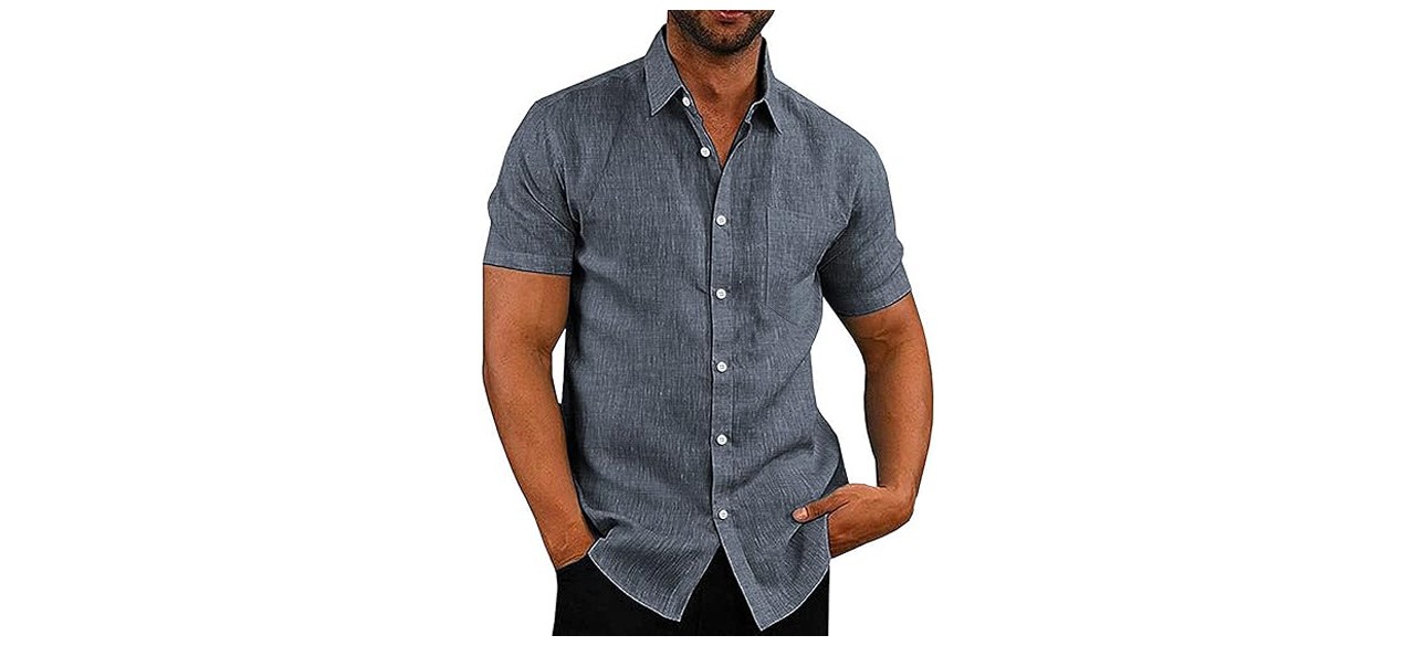 Coofandy Men’s Casual Button Down Shirt