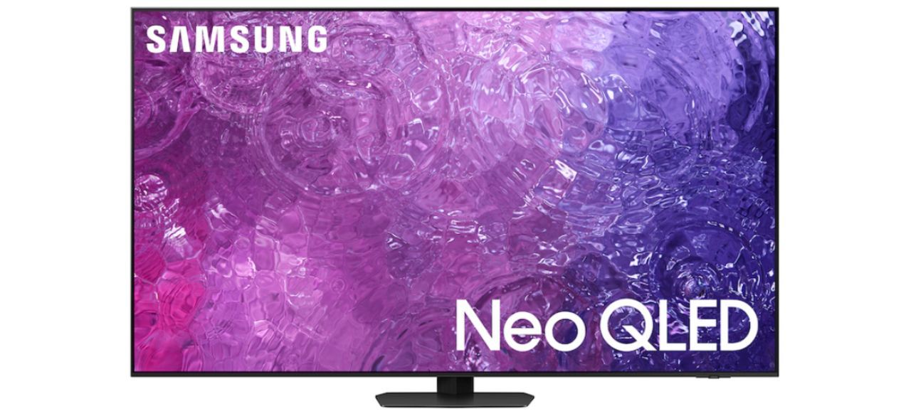 Samsung 85-inch TV on white background