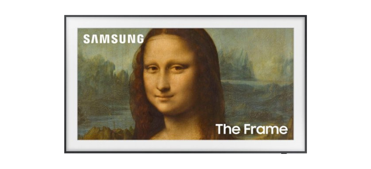 Samsung The Frame on white background