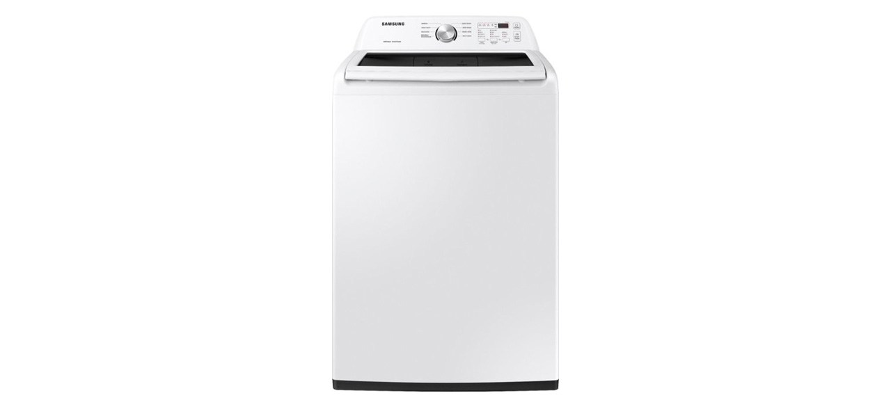 Samsung 4.5-Cubic Foot High-Efficiency Top Load Washer on white background