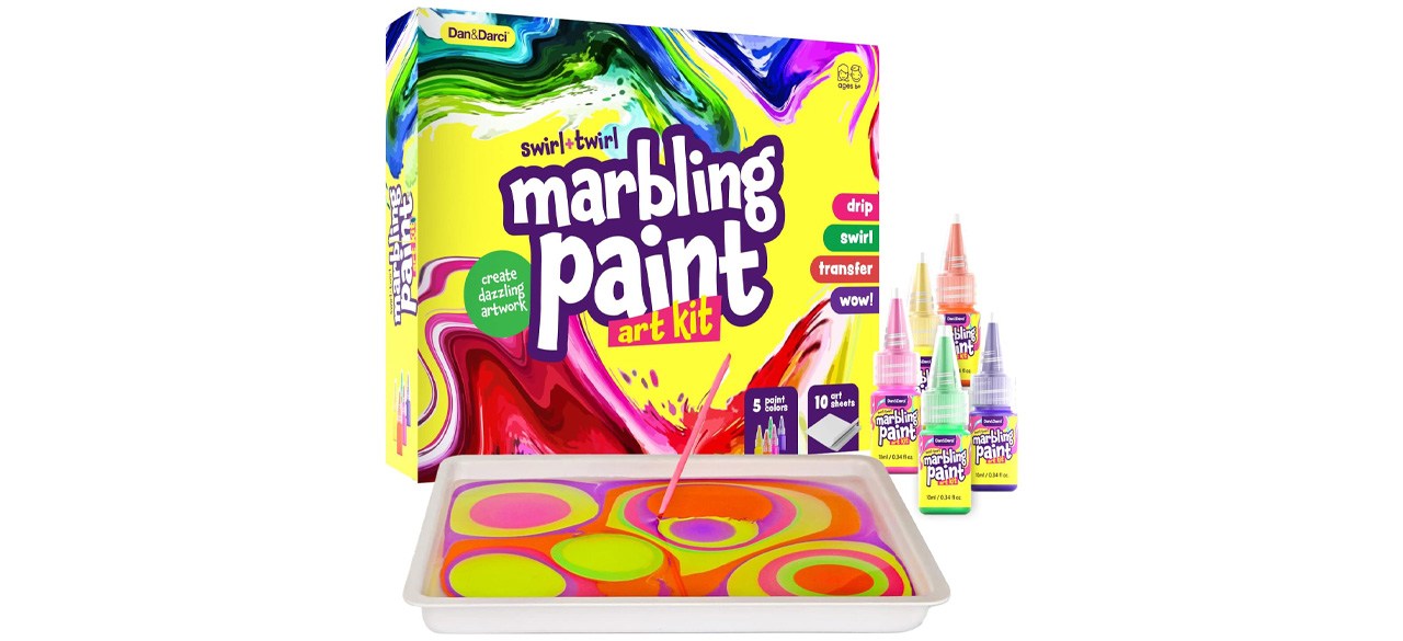 Dan&Darci Marbling Paint Art Kit