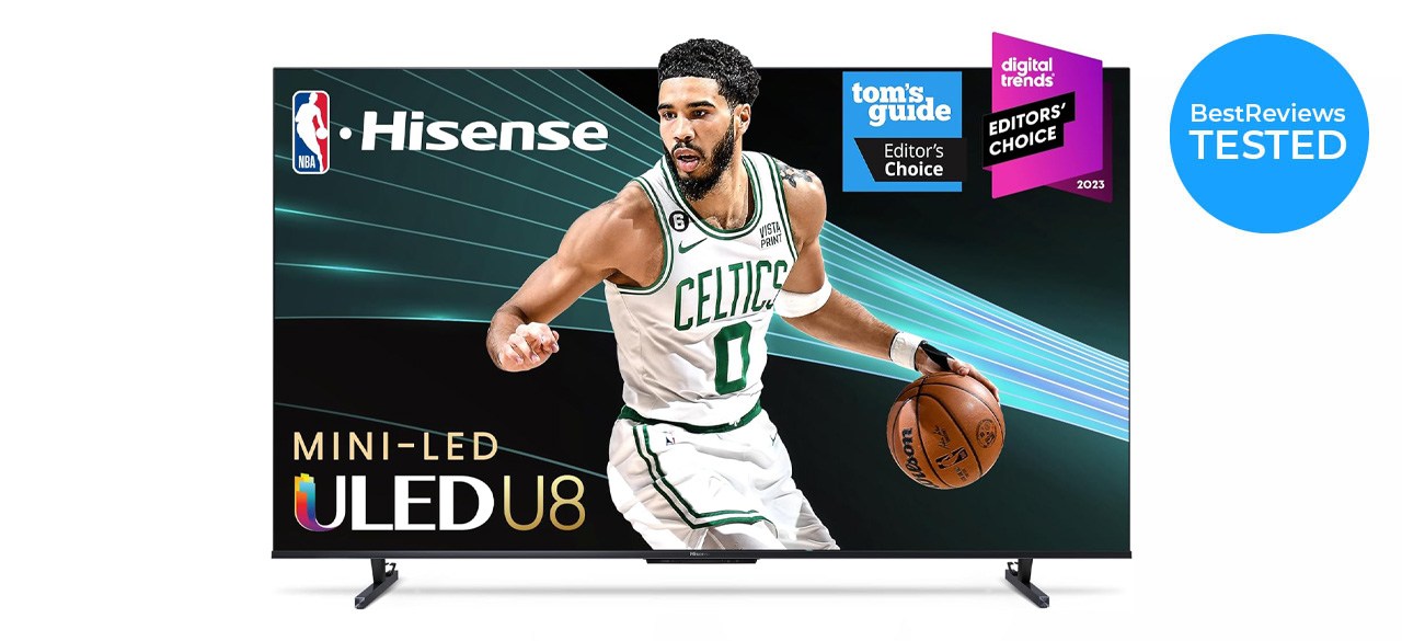 Hisense U8H Series Quantum 4K ULED Mini-LED 65-Inch Class Google Smart TV