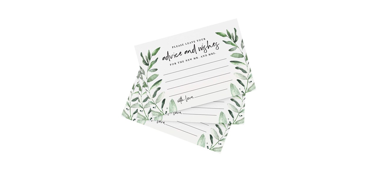 Best Bliss Collections Greenery Advice and Wishes Cards