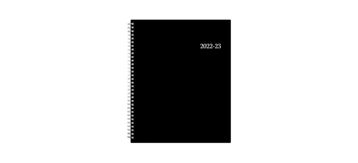 Best Blue Sky 2022-2023 Wirebound Flexible Academic Year Weekly And Monthly Planner