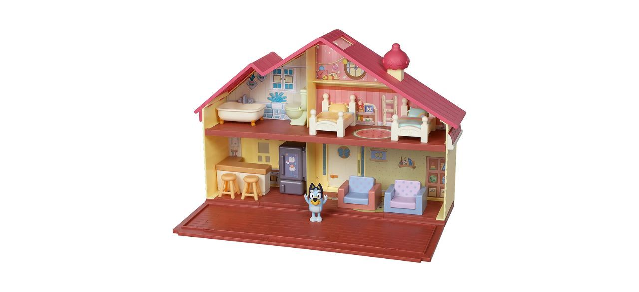 Best Bluey Family Home Playset With Poseable Figure