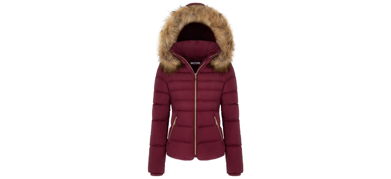 BodiLove Women's Winter Quilted Puffer Jacket