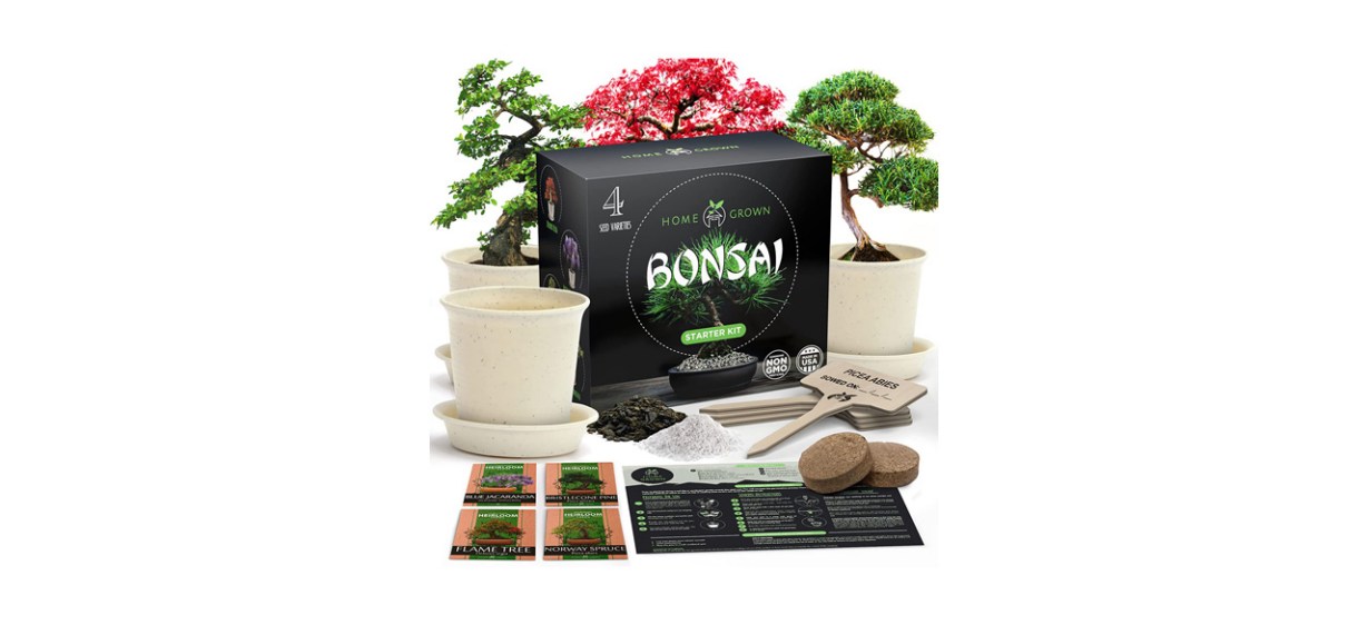 Bonsai Tree Seed Starter Kit