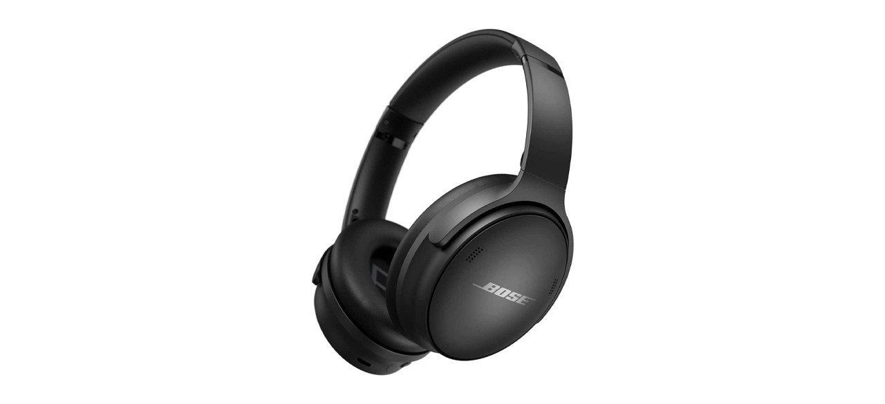 Bose headphones on white background