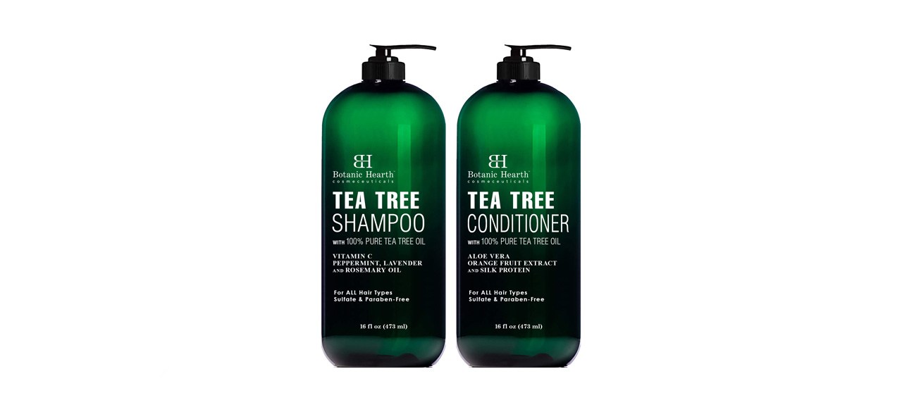 best Botanic Hearth Tea Tree Shampoo and Conditioner Set