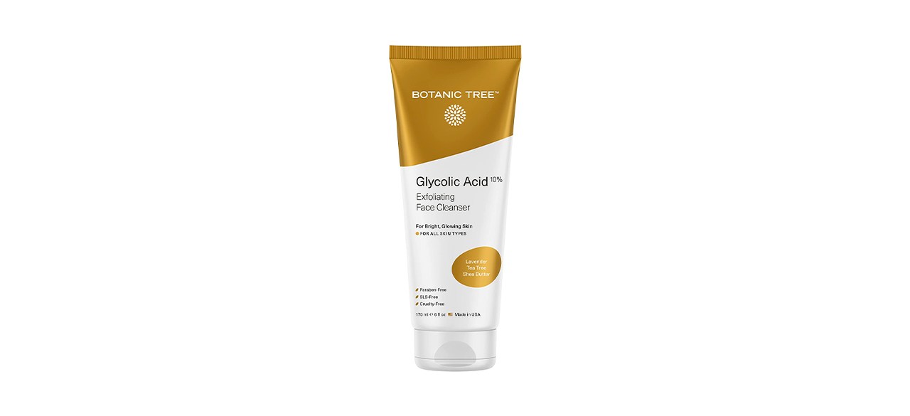 Best Botanic Tree Glycolic Acid Exfoliating Face Wash